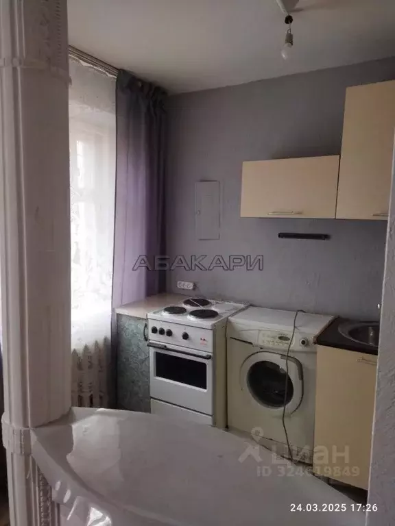 1-к кв. Красноярский край, Красноярск Черемушки мкр, ул. Квартальная, ... - Фото 1