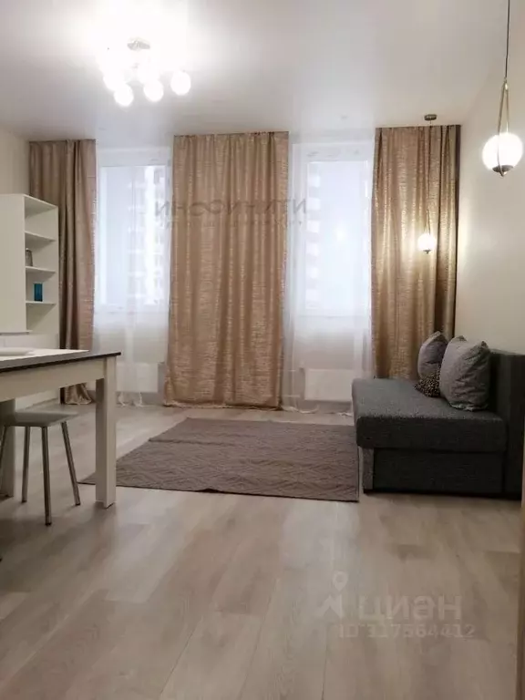 Студия Москва Березовая аллея, 19к1 (27.0 м) - Фото 1