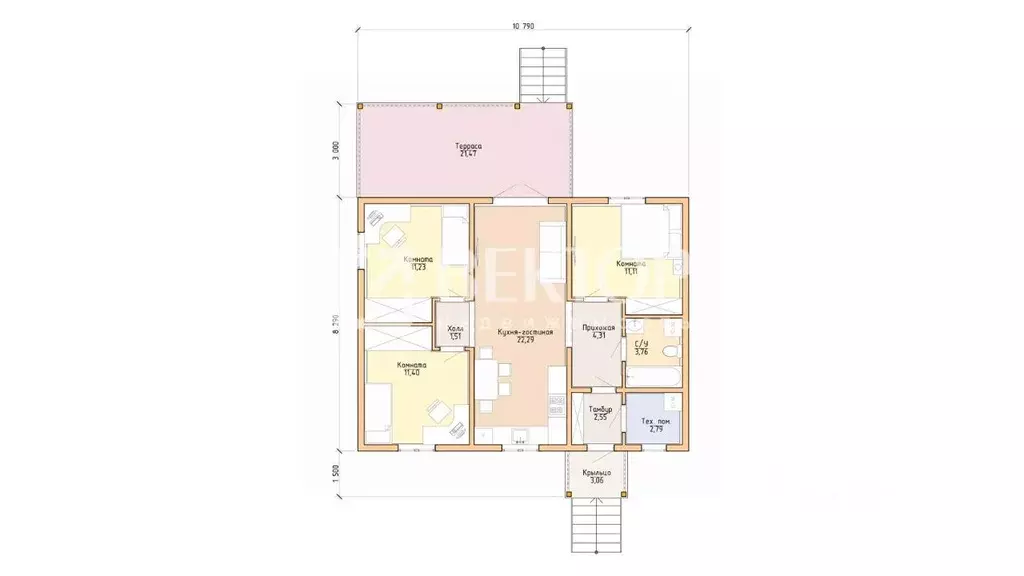 Дом в Ярославская область, Ярославский муниципальный округ, д. ... - Фото 2