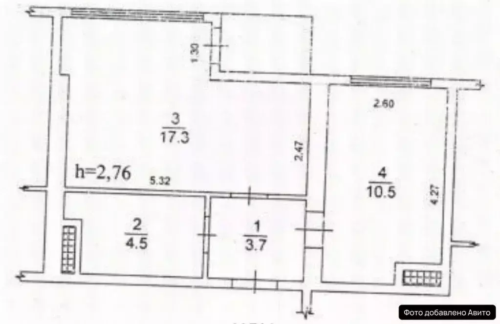 1-к кв. Севастополь просп. Античный, 66 (36.6 м) - Фото 2