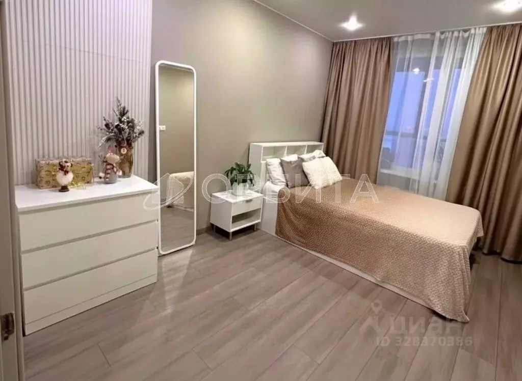 1-к кв. Тюменская область, Тюмень ул. Константина Посьета, 12 (40.0 м) - Фото 2