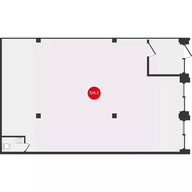 Торговая площадь в Новосибирская область, Новосибирск Первомайская ... - Фото 1
