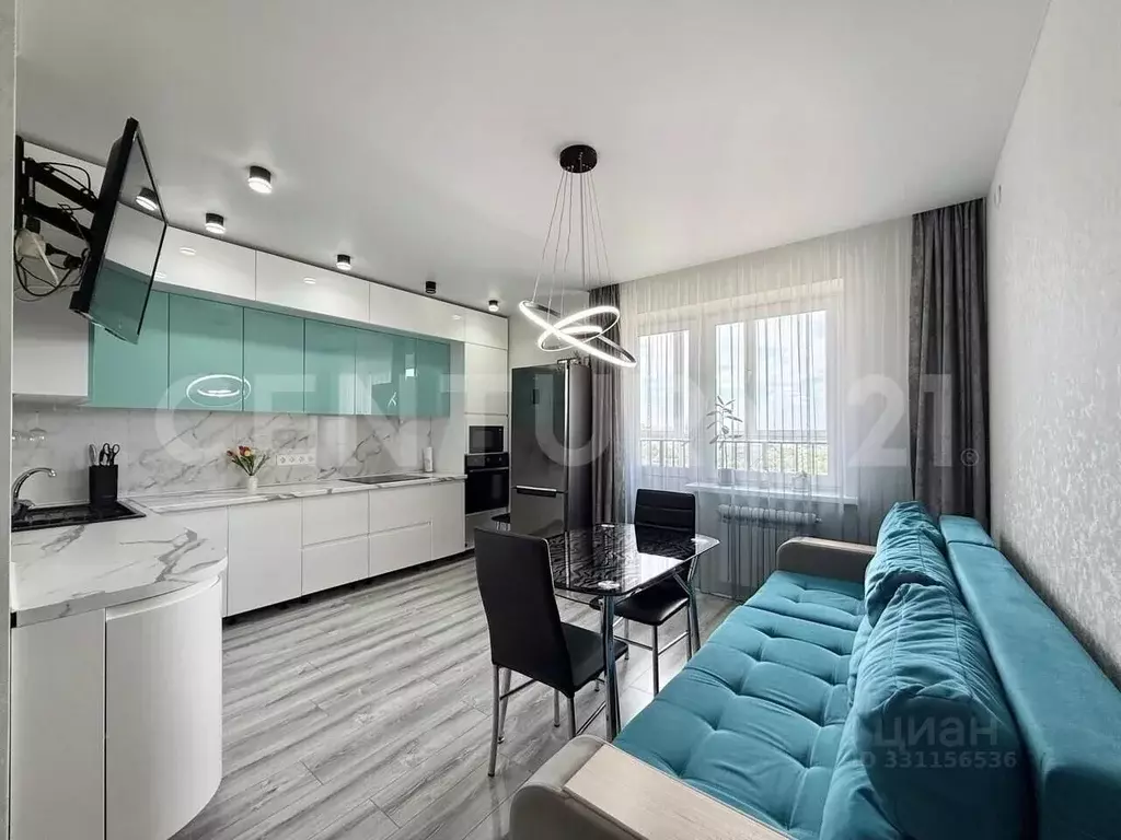 3-к кв. Чувашия, Чебоксары Ярмарочная ул., 19к3 (89.4 м) - Фото 1