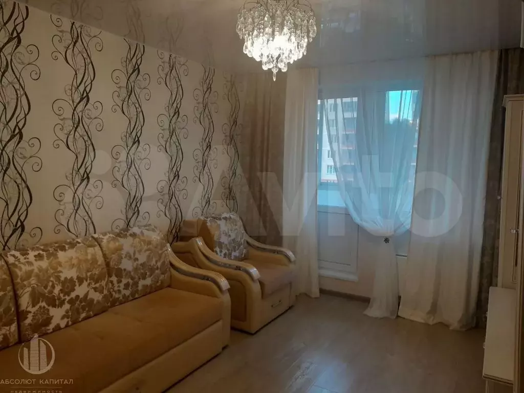 1-к. квартира, 38 м, 4/22 эт. - Фото 0