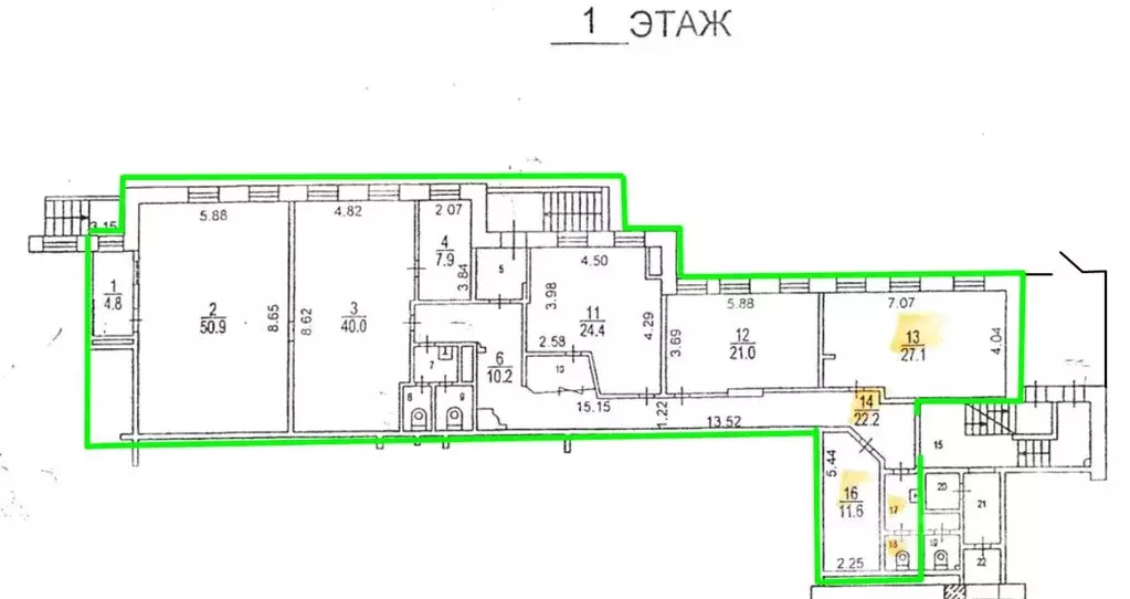 Офис в Москва Старая Басманная ул., 12С5 (320 м) - Фото 0