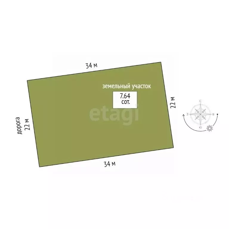 Участок в Тюменская область, Тюменский муниципальный округ, 27/72 кп ... - Фото 2