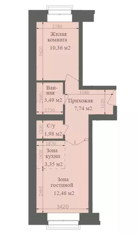 Продаётся 2-к квартира, 39.4 м - Фото 0