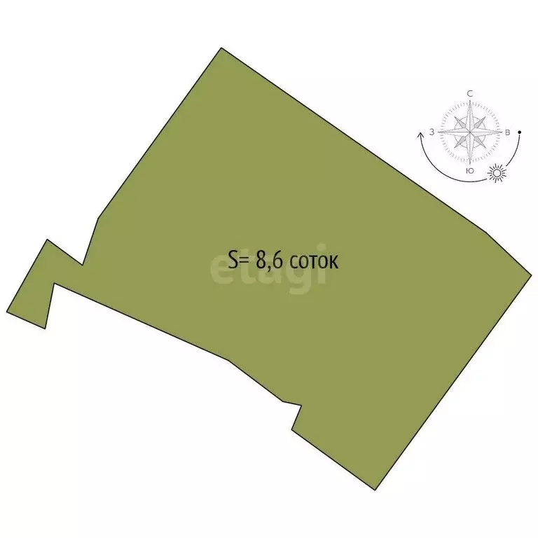 Участок в Новосибирск, улица Маковского (8.6 м) - Фото 1