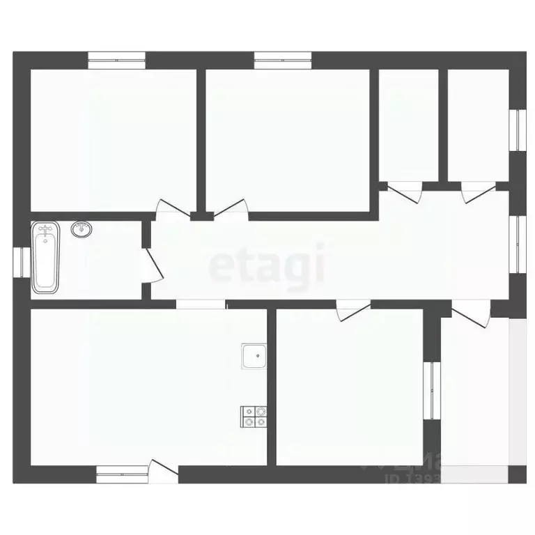 Дом в Тюменская область, Тюмень Строитель-1 СНТ, ул. Вишневая (100 м) - Фото 1