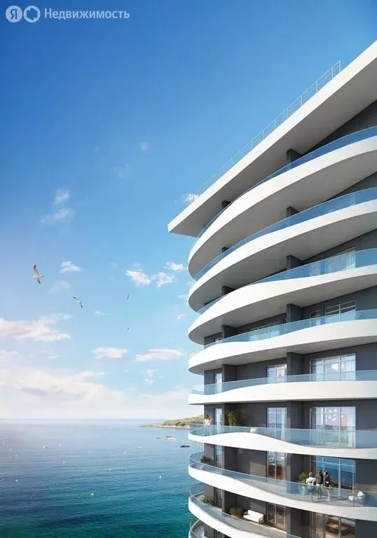 Квартира-студия: Алушта, Набережная улица, 18 (39.6 м) - Фото 1