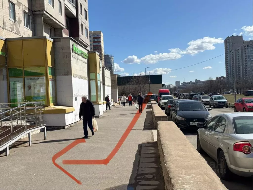 Торговая площадь в Санкт-Петербург Ленинский просп., 92К1 (29 м) - Фото 0