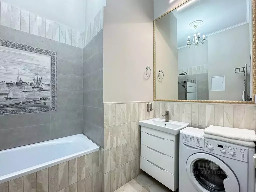 Студия Санкт-Петербург ул. Некрасова, 58 (37.0 м) - Фото 1