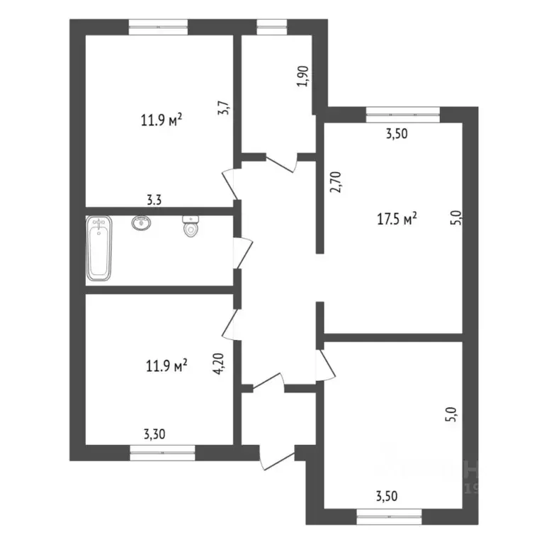 Коттедж в Тюменская область, Тюмень На Липовом кп, ул. Николая Егорова ... - Фото 2