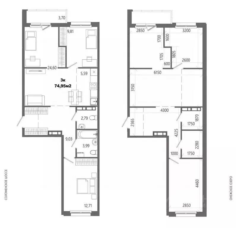 3-к кв. Карелия, Петрозаводск Вороний Наволок тер., Талоярви мкр,  ... - Фото 1