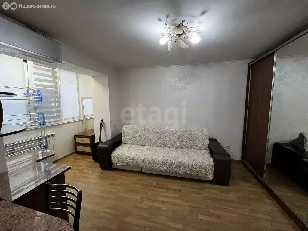 1-комнатная квартира: Молодёжное, улица Строителей, 6 (25 м) - Фото 0