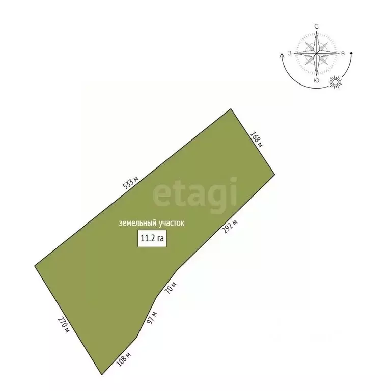 Участок в Амурская область, Благовещенск городской округ, с. Белогорье ... - Фото 2