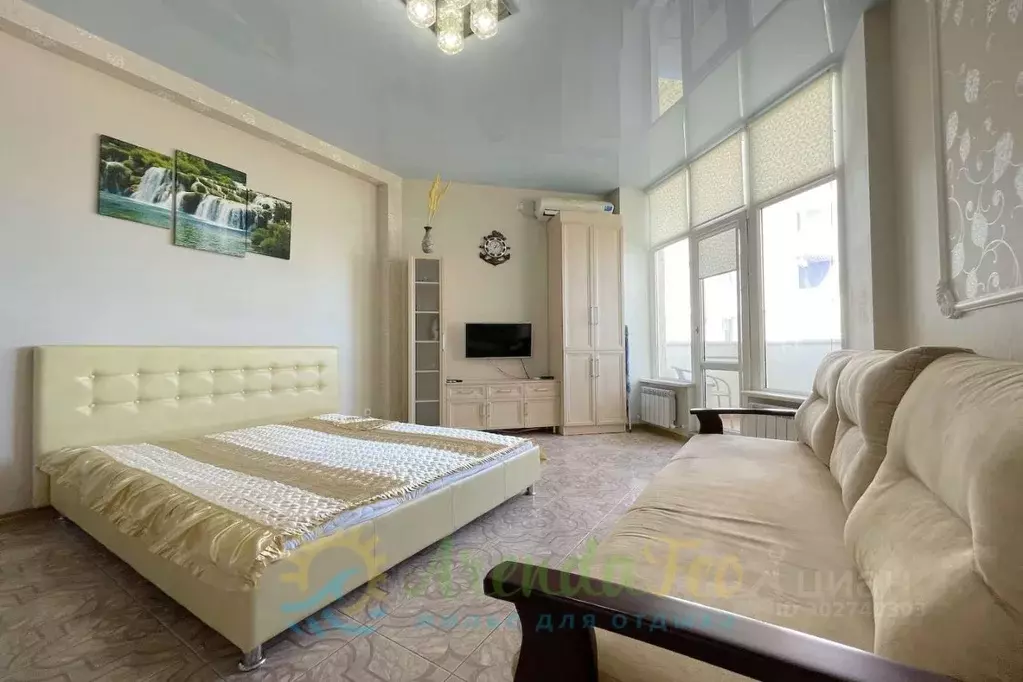 1-к кв. Крым, Феодосия наб. Черноморская, 1Е (32.0 м) - Фото 1