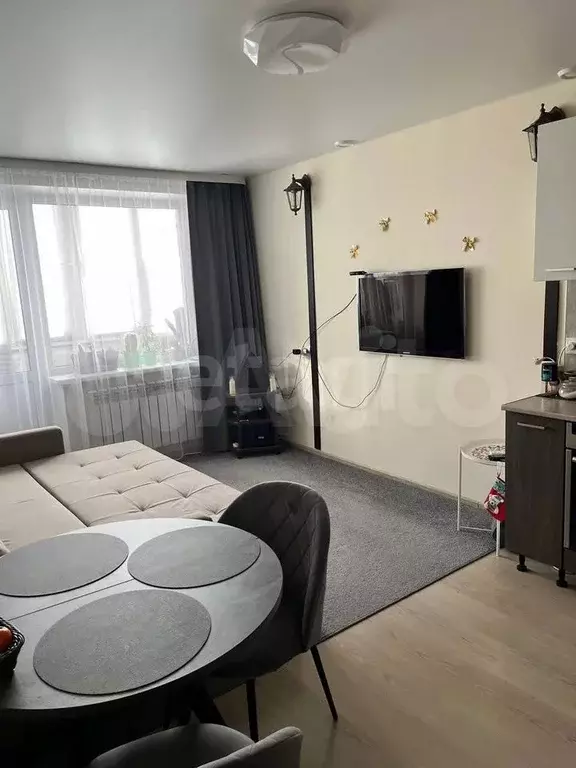 1-к. квартира, 33,4 м, 1/9 эт. - Фото 1