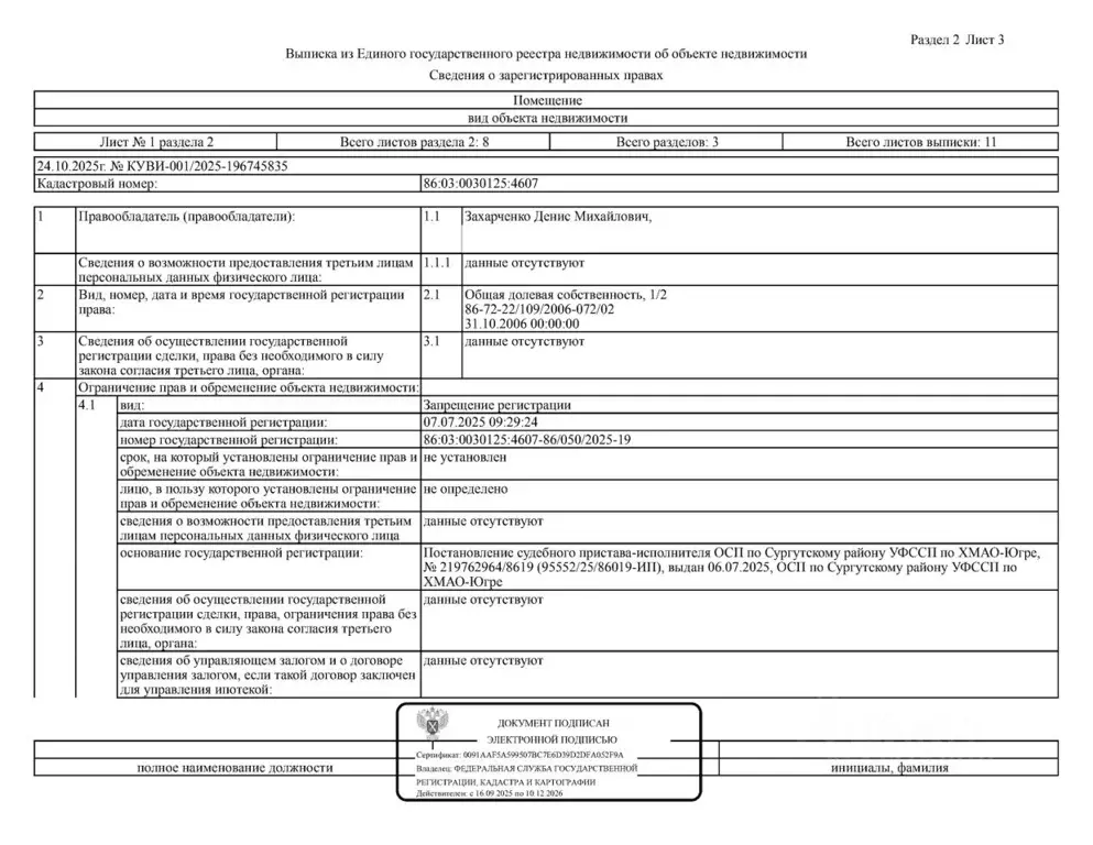 Свободной планировки кв. Ханты-Мансийский АО, Сургутский район, ... - Фото 2