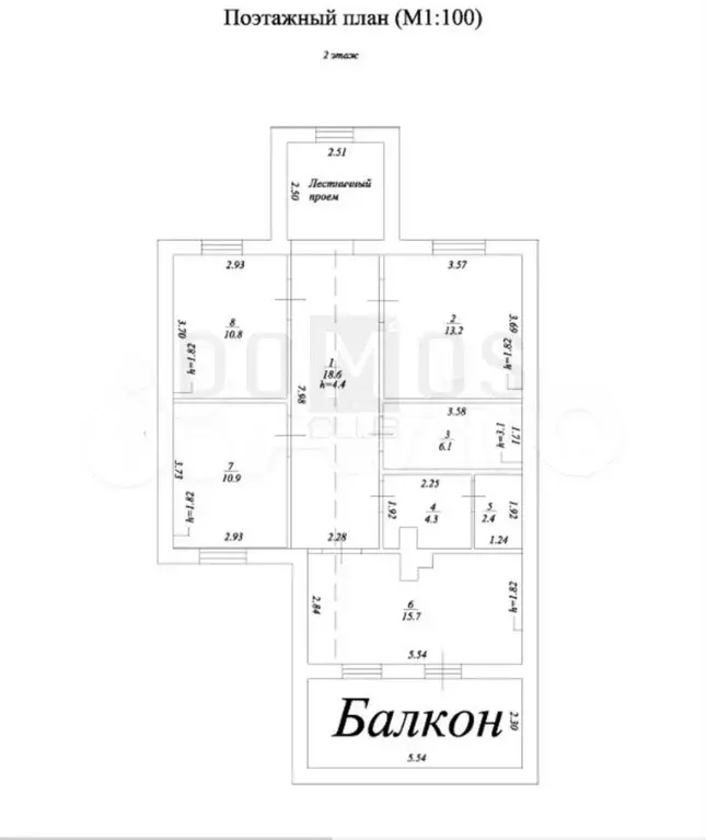 Дом 250 м на участке 8 сот. - Фото 1
