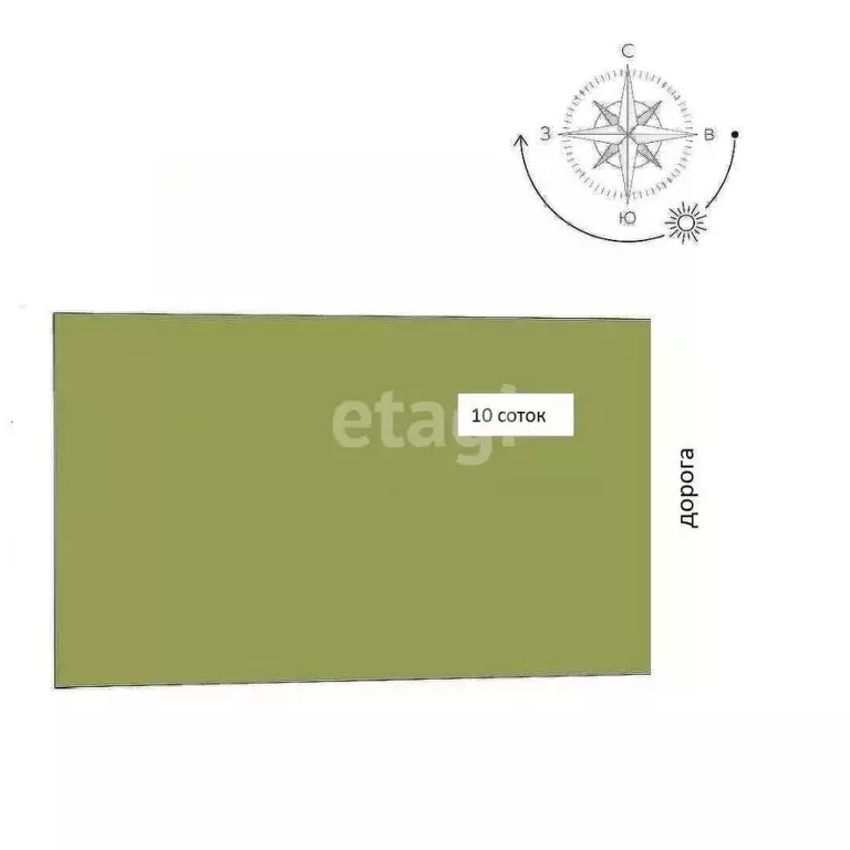 Участок в Крым, Раздольненский район, Славновское с/пос, Отдых СНТ  ... - Фото 2