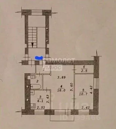 2-к кв. Новосибирская область, Новосибирск ул. Станиславского, 22 ... - Фото 1