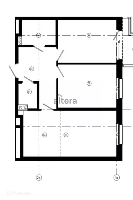 Продаётся 2-к квартира, 63.4 м - Фото 0
