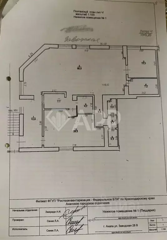 Помещение свободного назначения в Краснодарский край, Анапа Заводская ... - Фото 2