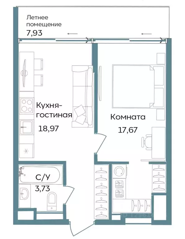 1-к кв. Крым, Саки ул. Морская (48.3 м) - Фото 0