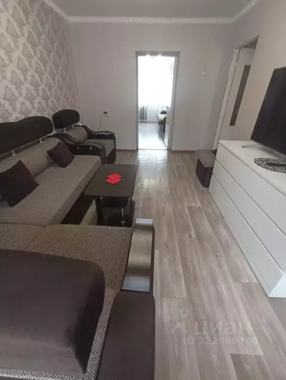 2-к кв. Кабардино-Балкария, Нальчик ул. Байсултанова, 5 (47.0 м) - Фото 1