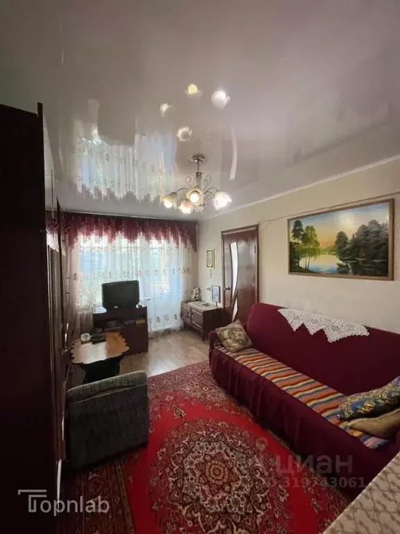 2-к кв. Оренбургская область, пос. Комаровский ул. Южная, 16 (46.0 м) - Фото 1