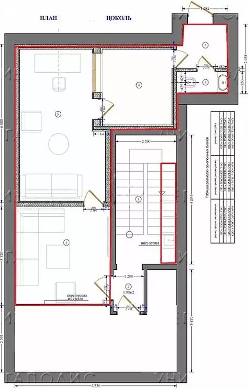 Помещение свободного назначения (54 м) - Фото 1