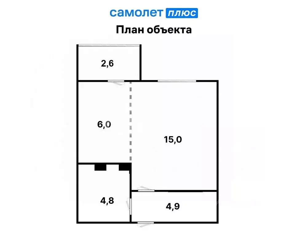 1-к кв. Свердловская область, Березовский Восточная ул., 5 (33.3 м) - Фото 1