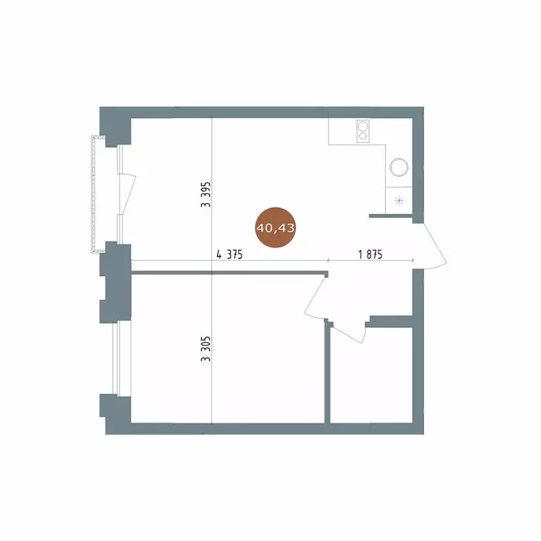 2-комнатная квартира: Новосибирск, ул. Костычева / пер. 3-й ... - Фото 2