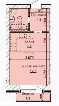 Студия Алтайский край, Барнаул городской округ, Южный рп ул. Герцена, ... - Фото 2