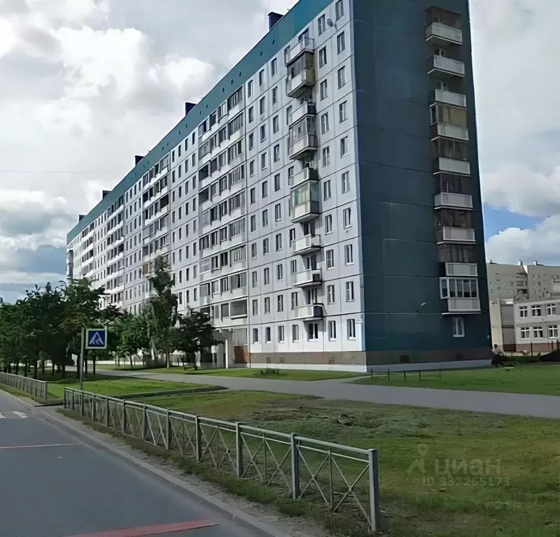 1-к кв. Санкт-Петербург, Санкт-Петербург, Колпино Тверская ул., 47 ... - Фото 2