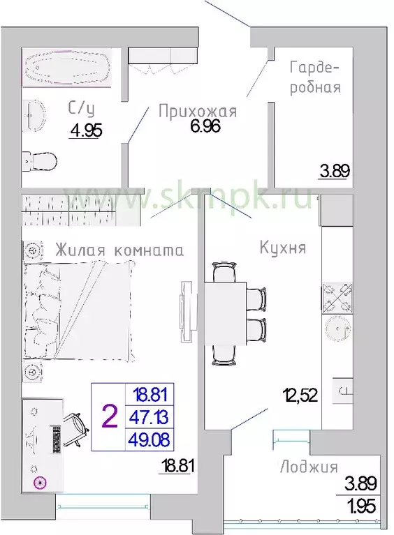 1-к кв. Калининградская область, Зеленоградск Венецианский квартал ... - Фото 0