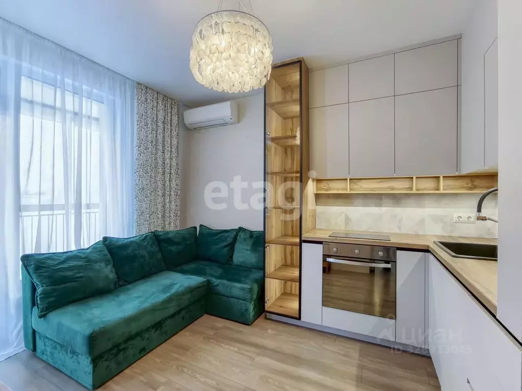 1-к кв. Тюменская область, Тюмень Профсоюзная ул., 59 (33.2 м) - Фото 2