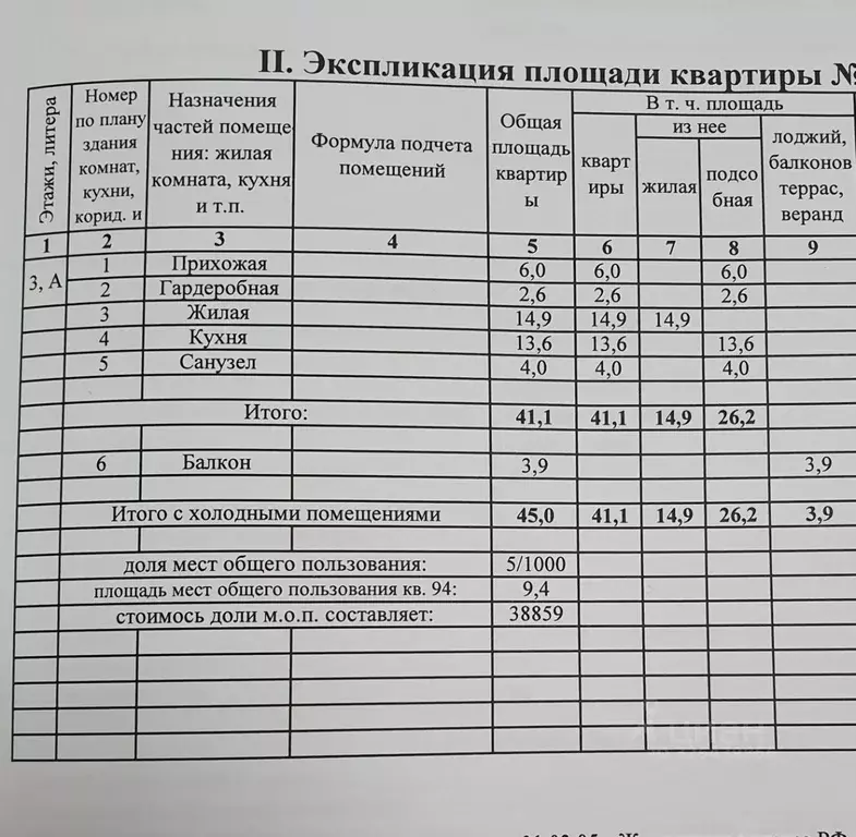 1-к кв. Краснодарский край, Краснодар ул. Имени Калинина, 350/3 (45.0 ... - Фото 2
