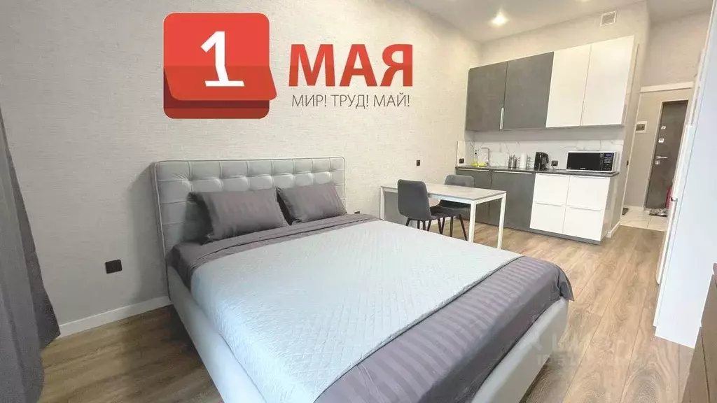 Студия Санкт-Петербург ул. Александра Матросова, 3 (27.0 м) - Фото 0
