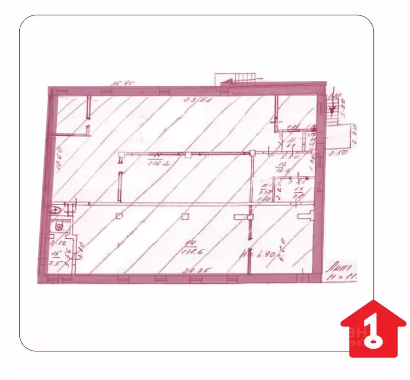 Производственное помещение в Омская область, Омск ул. Лескова, 4 (400 ... - Фото 2