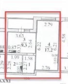 1-к кв. Липецкая область, Липецк ул. С.С. Бехтеева, 5 (34.4 м) - Фото 1