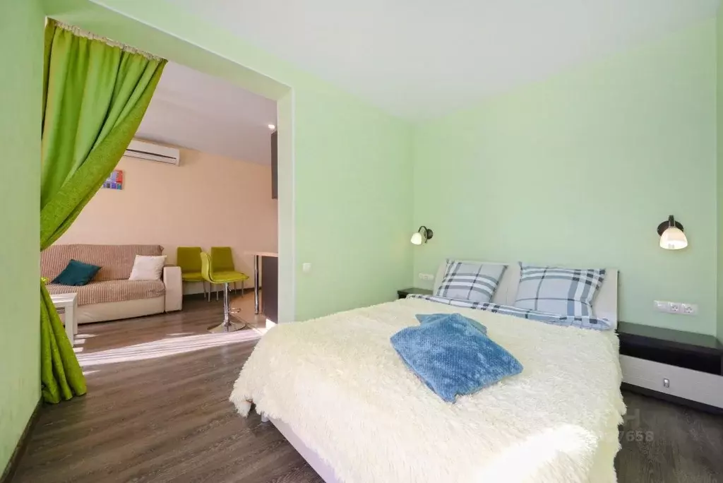 1-к кв. Волгоградская область, Волгоград ул. Ханпаши Нурадилова, 7 ... - Фото 1