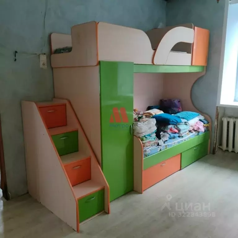 1-к кв. Ярославская область, Рыбинск ул. Баженова, 15 (30.1 м) - Фото 1