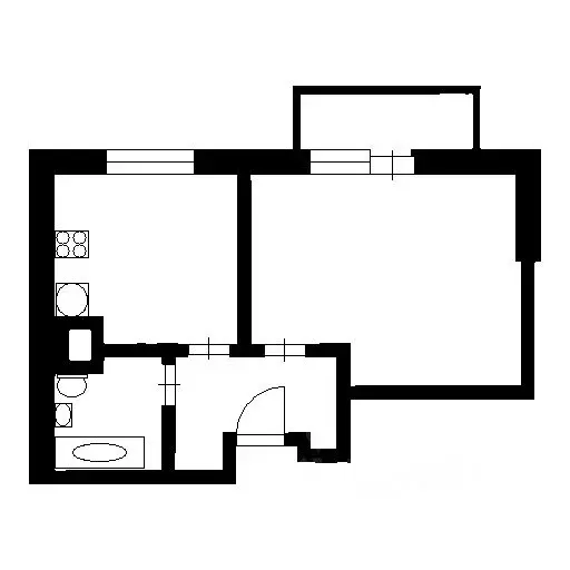 1-к кв. Санкт-Петербург Пулковское ш., 38к7 (38.6 м) - Фото 1