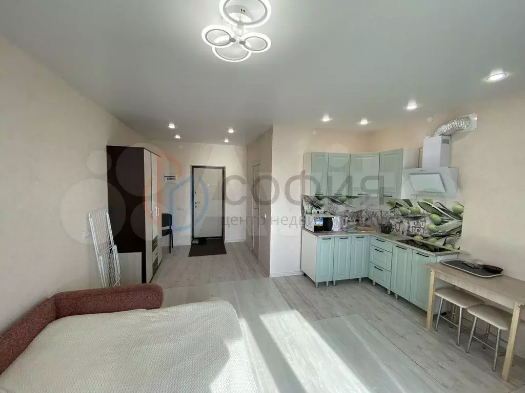 Квартира-студия, 26,5 м, 9/9 эт. - Фото 1