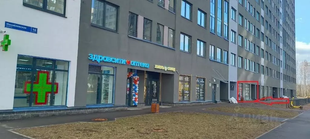 Помещение свободного назначения в Санкт-Петербург пос. Парголово, дор. ... - Фото 1