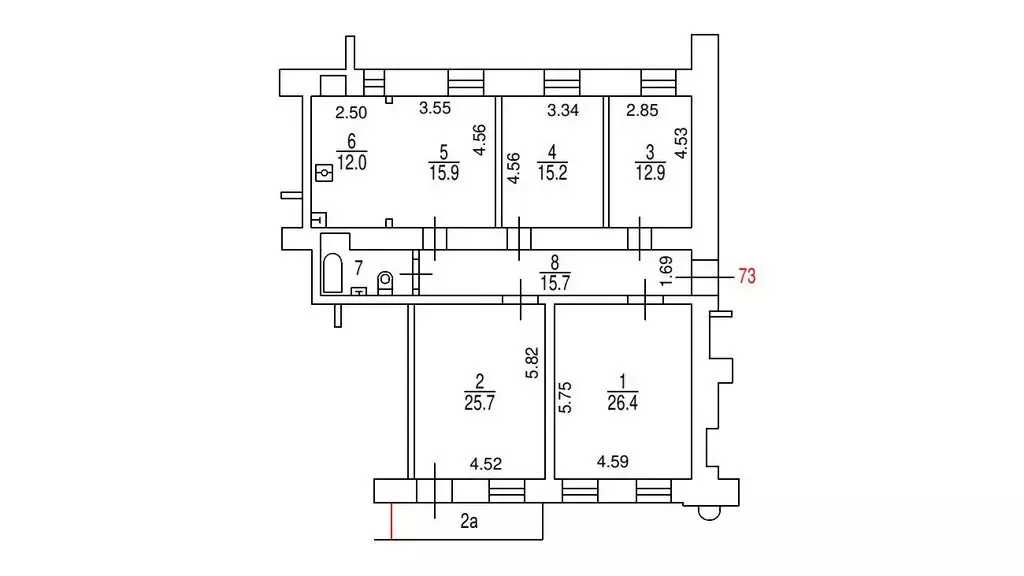 4-комнатная квартира: Москва, Страстной бульвар, 4 (129.6 м) - Фото 1