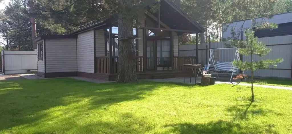 Дом в Ленинградская область, Приозерск пос. Дачный, ул. Дачный ... - Фото 0