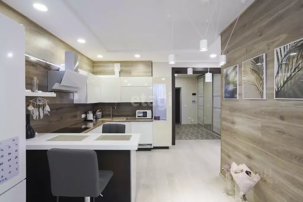 1-к кв. Тюменская область, Тюмень Широтная ул., 158к3 (58.0 м) - Фото 1